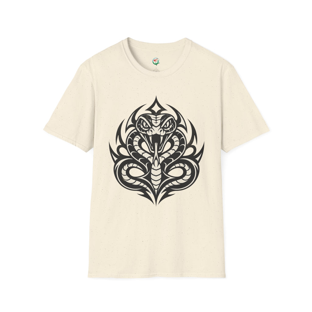 Snake Tribal T-Shirt — Fierce Cobra Graphic Tee