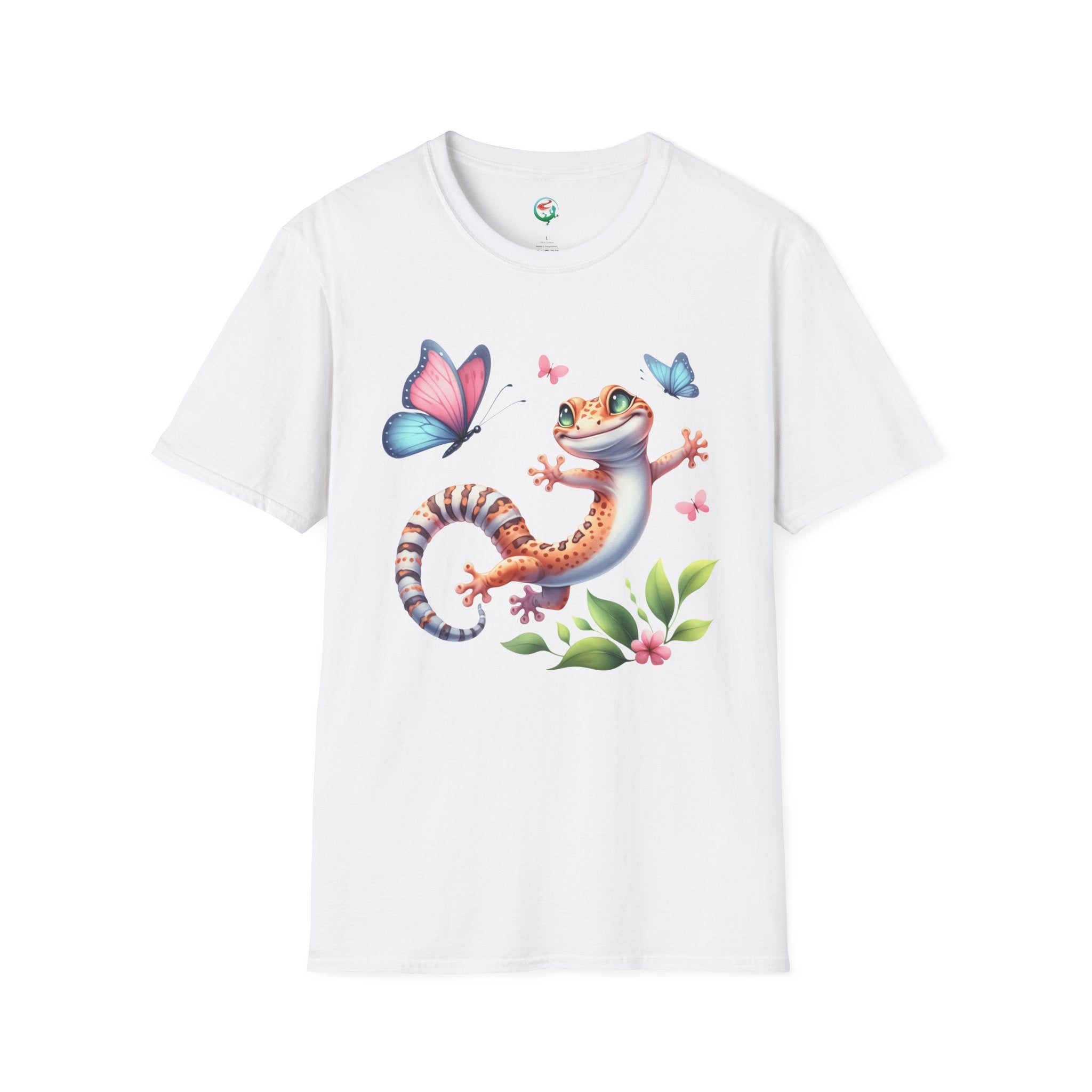 Butterfly Leopard Gecko T-Shirt | Cute Gecko Lover Tee