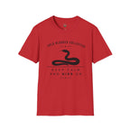 Cold Blooded Collective Snake T-Shirt — "Keep Calm and Hiss On" Graphic Tee