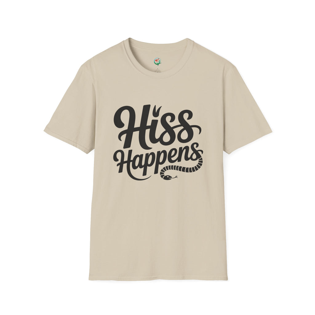 Hiss Happens T-Shirt — Funny Snake Lover Tee