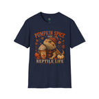 Pumpkin Spice and Reptile Life Shirt | Cute Bearded Dragon Fall Tee