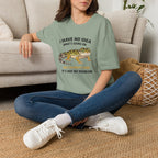 Leopard Gecko Graphic Tee — "I Have No Idea What's Going On" Funny Lizard T-Shirt