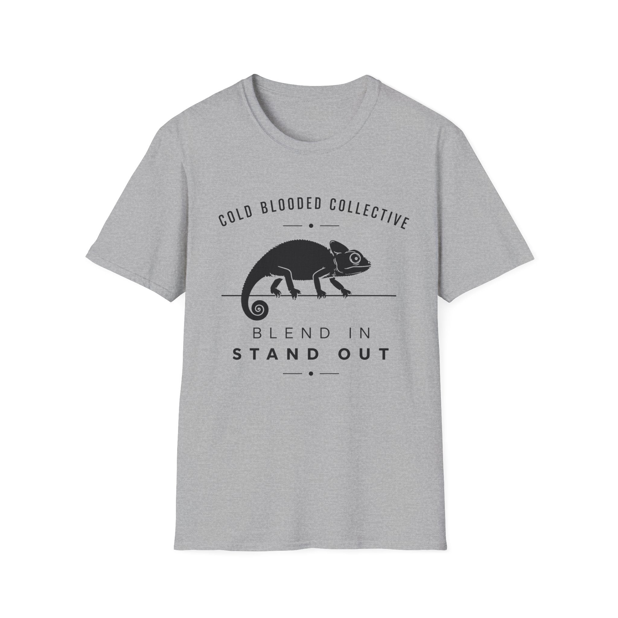 Chameleon 'Cold Blooded Collective' Graphic Tee — Blend In, Stand Out
