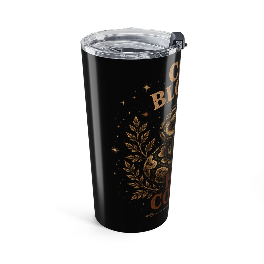 Cold Blooded. Hot Coffee. Insulated Reptile Travel Tumbler