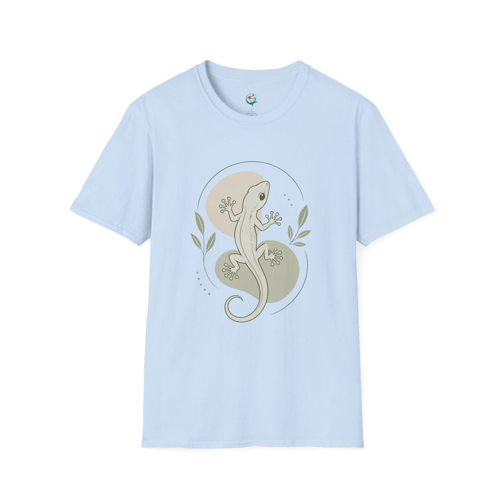 Lizard Graphic T-Shirt — Minimalist Gecko Nature Tee