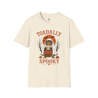 Toadally Spooky Shirt | Funny Halloween Toad Ghost Graphic Tee