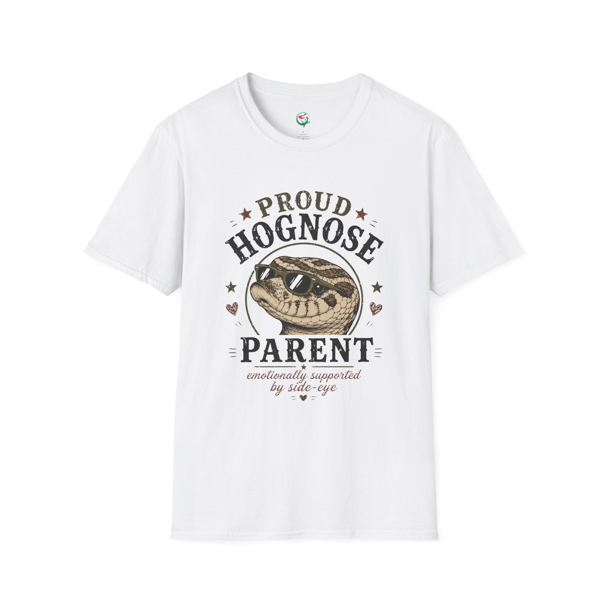 Hognose T-Shirt — "Proud Hognose Parent" Vintage Snake Lover Tee