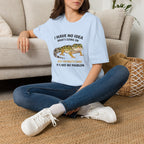 Leopard Gecko Graphic Tee — "I Have No Idea What's Going On" Funny Lizard T-Shirt