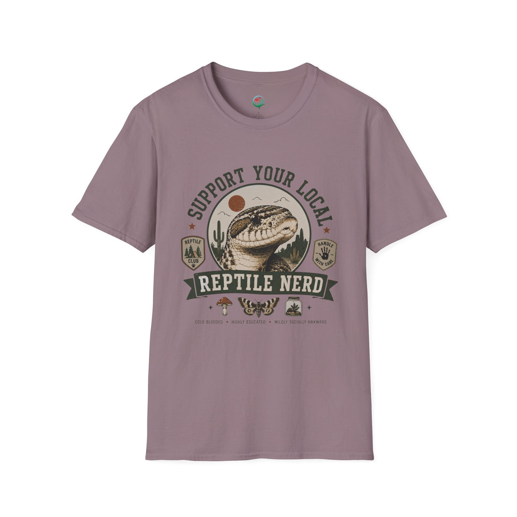 Support Your Local Reptile Nerd T-Shirt