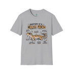 Chaos Gecko Anatomy T-Shirt — Funny Leopard Gecko Pet Owner Tee