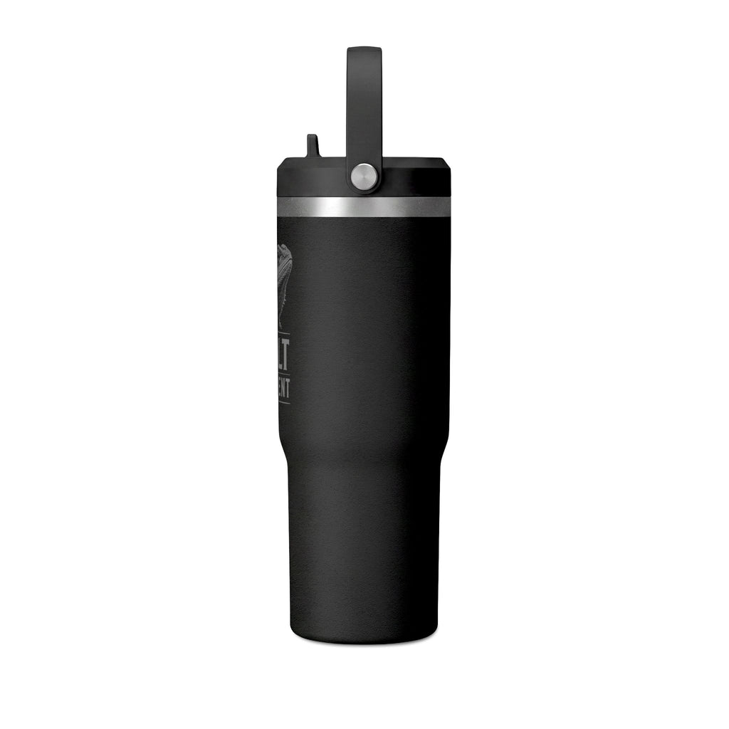 32oz Nomad Tumbler — 'Built Different' Bearded Dragon Insulated Travel Mug
