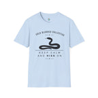 Cold Blooded Collective Snake T-Shirt — "Keep Calm and Hiss On" Graphic Tee