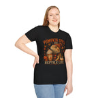 Pumpkin Spice and Reptile Life Shirt | Cute Bearded Dragon Fall Tee
