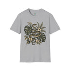 Botanical Snake Graphic T-Shirt | Vintage Floral Reptile Tee