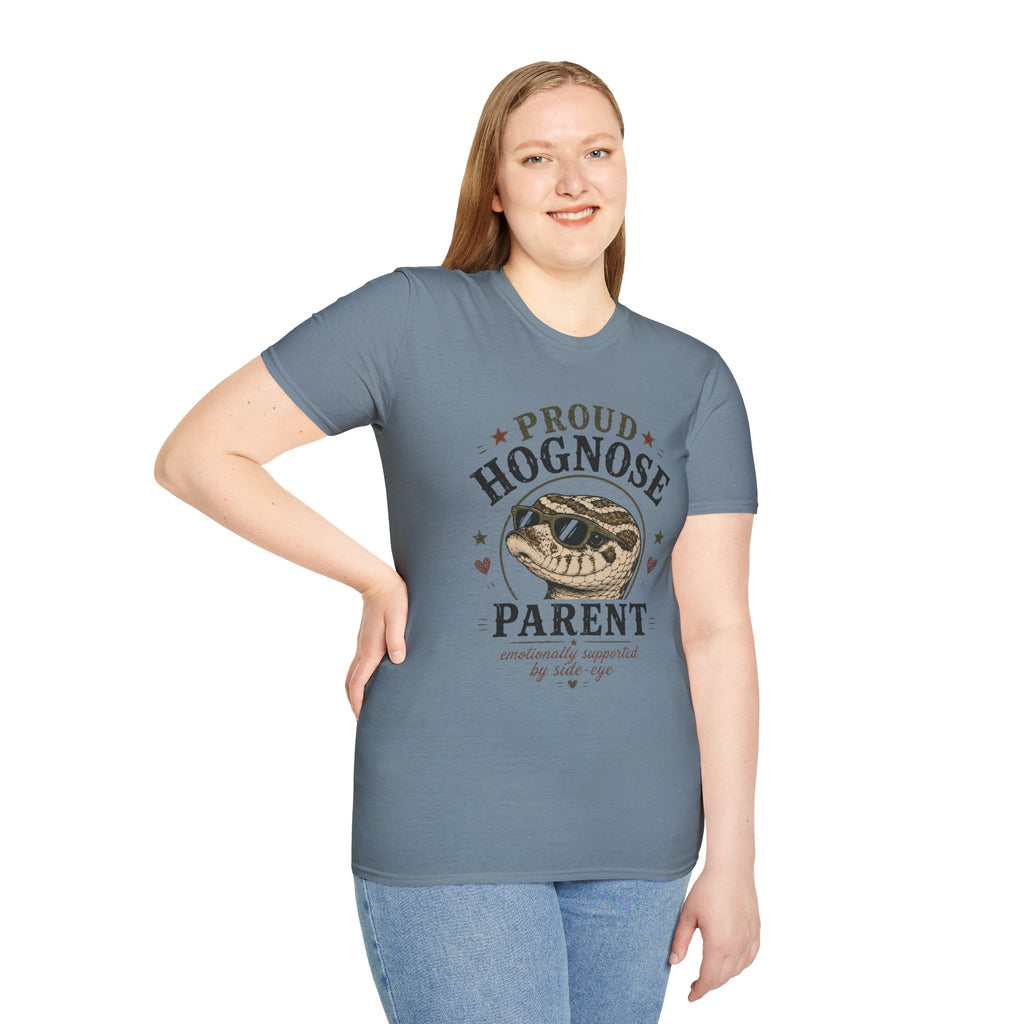 Hognose T-Shirt — "Proud Hognose Parent" Vintage Snake Lover Tee