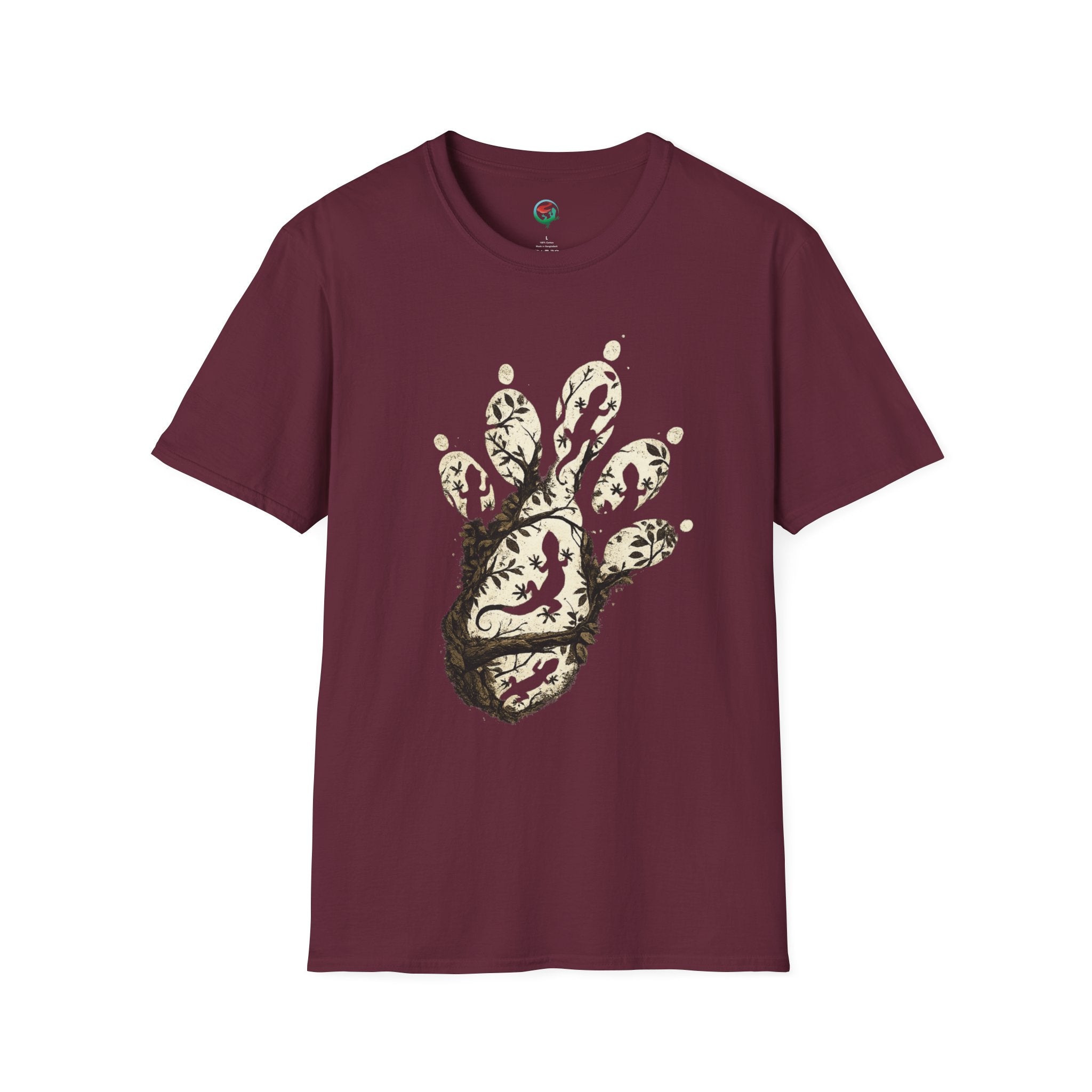 Gecko Foot Nature Graphic T-Shirt