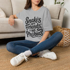 Snakes Are Friends T-Shirt — 'Snakes are Friends, Not Phobias' Graphic Tee for Snake Lovers