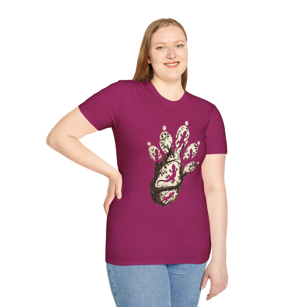 Gecko Foot Nature Graphic T-Shirt