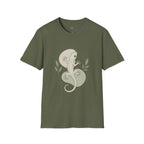 Lizard Graphic T-Shirt — Minimalist Gecko Nature Tee