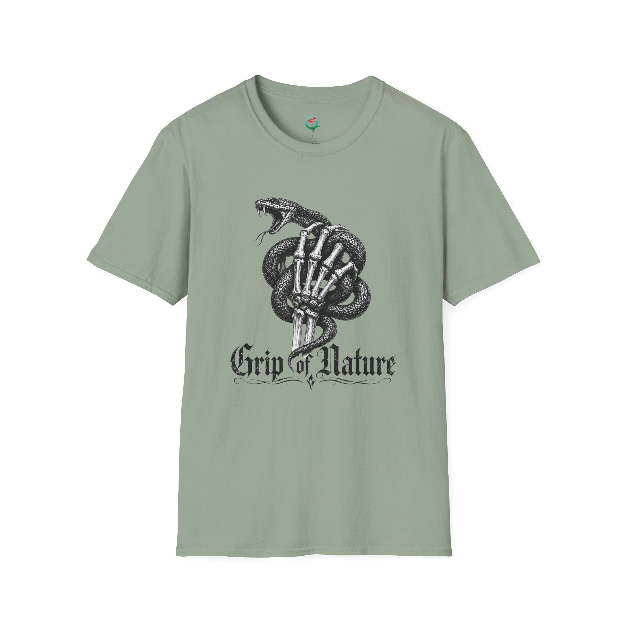 Snake Skeleton "Grip of Nature" T-Shirt