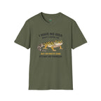 Leopard Gecko Graphic Tee — "I Have No Idea What's Going On" Funny Lizard T-Shirt
