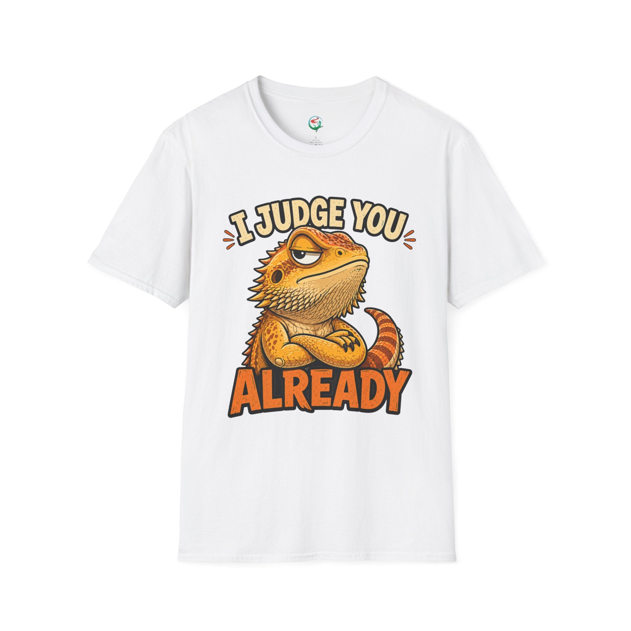 Bearded Dragon "I Judge You Already" T-Shirt