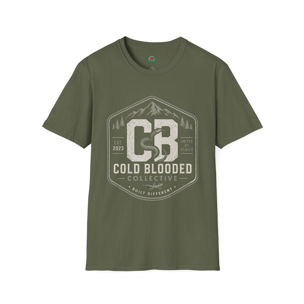 Cold Blooded Collective – Built Different Reptile Graphic T-Shirt