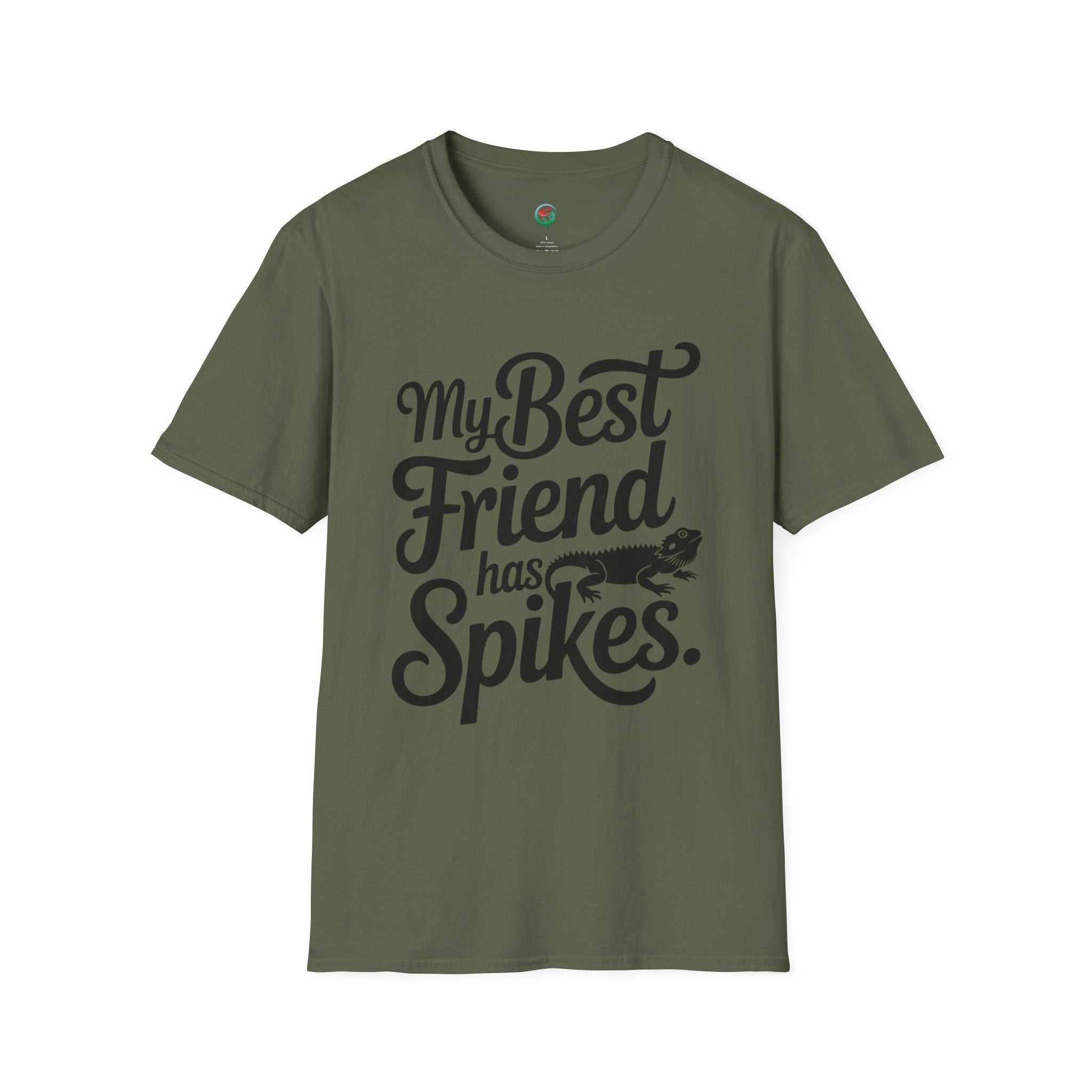 My Best Friend Has Spikes Bearded Dragon T-Shirt
