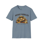 Nerdy Nibbler – Read. Snack. Repeat. Jumping Spider Graphic T-Shirt