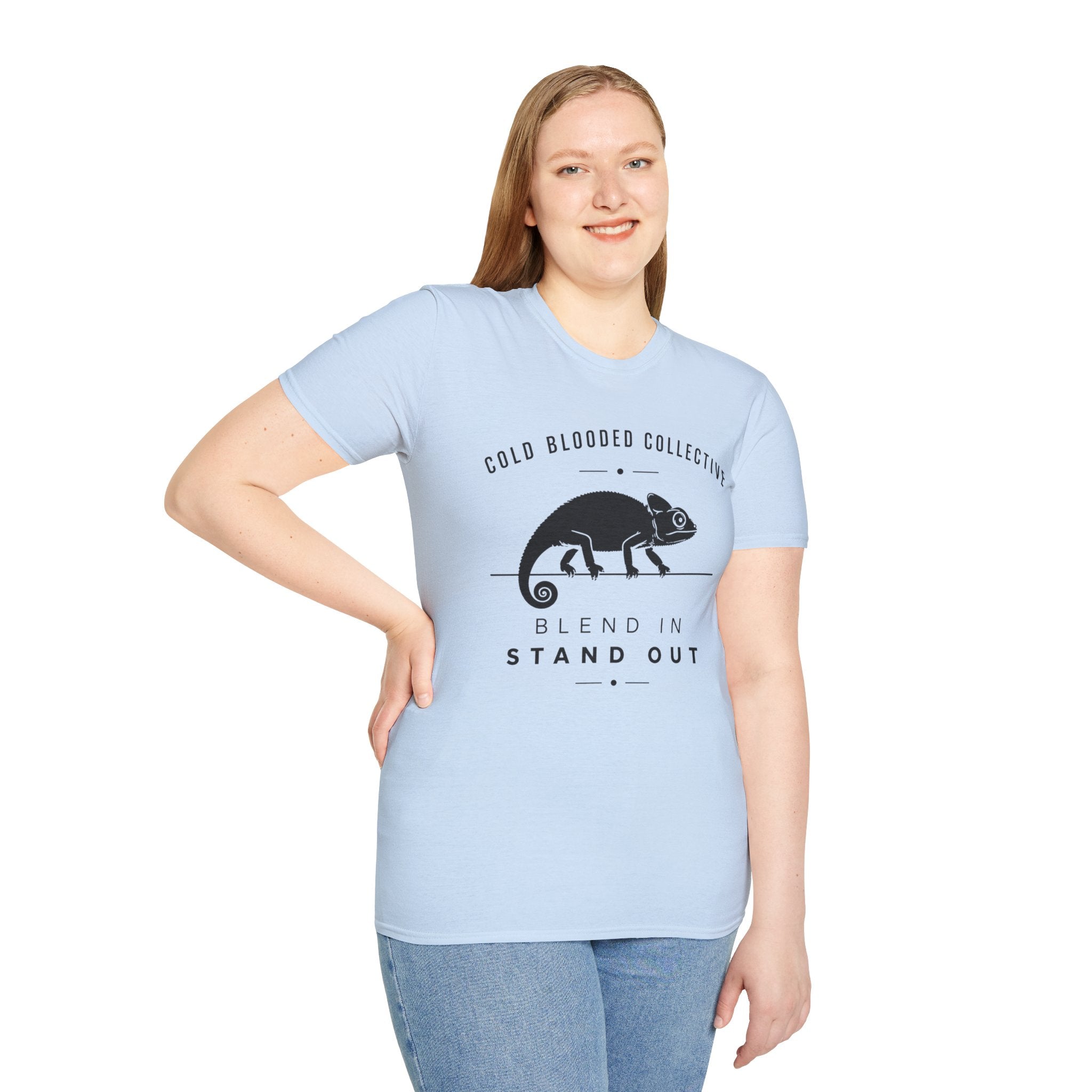 Chameleon 'Cold Blooded Collective' Graphic Tee — Blend In, Stand Out