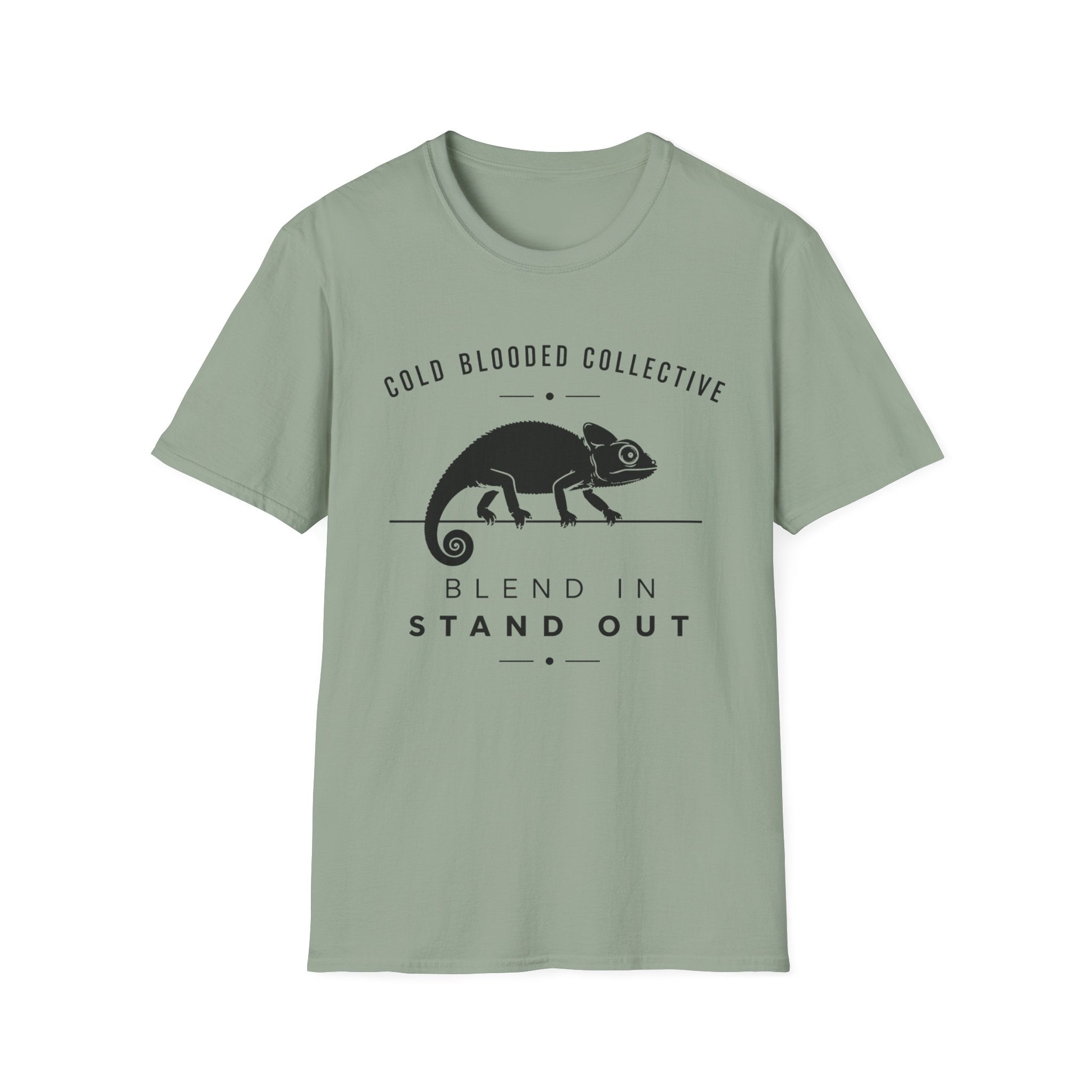 Chameleon 'Cold Blooded Collective' Graphic Tee — Blend In, Stand Out