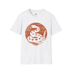 Vintage Rattlesnake Sunset Shirt | Western Snake Graphic Tee