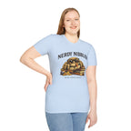 Nerdy Nibbler – Read. Snack. Repeat. Jumping Spider Graphic T-Shirt