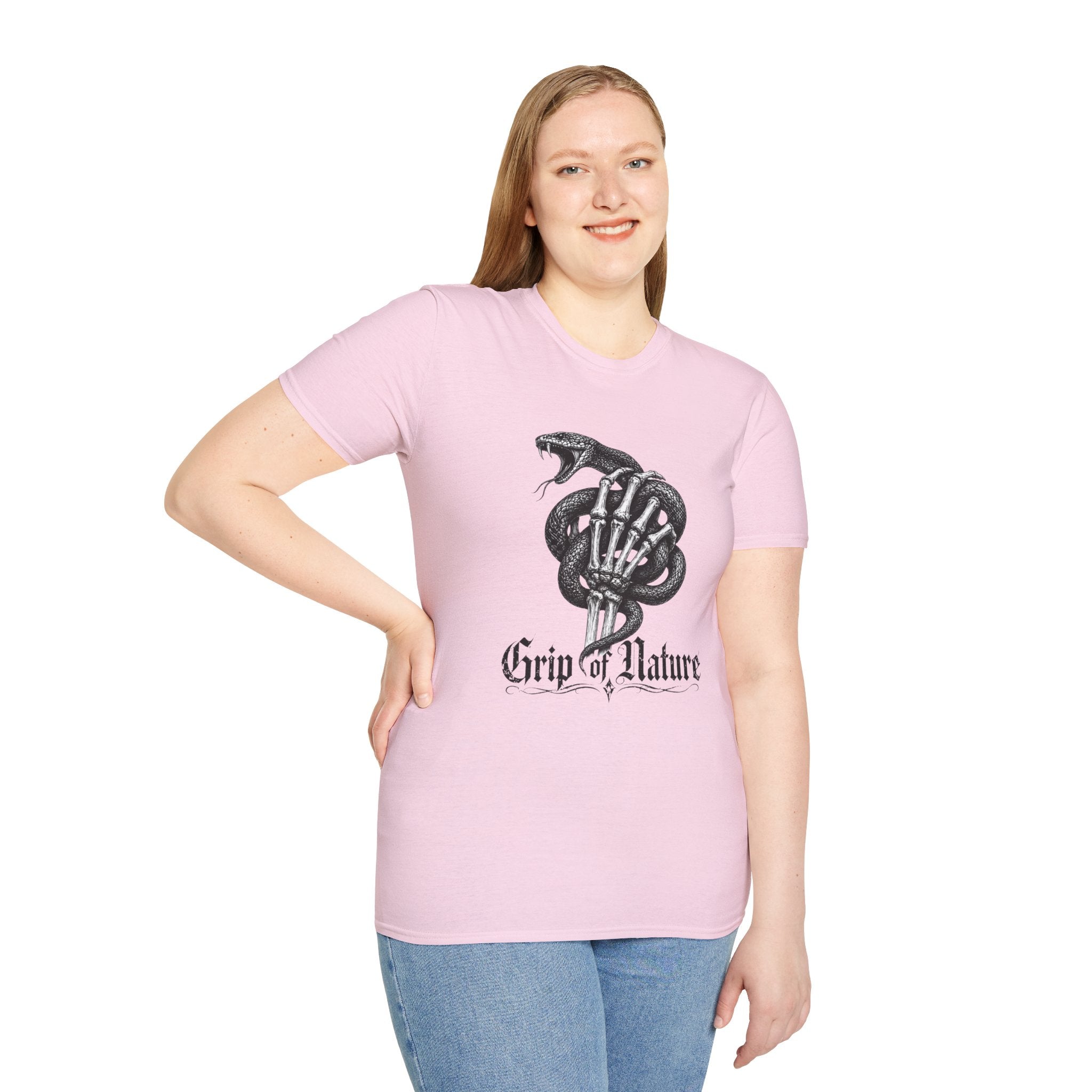 Snake Skeleton "Grip of Nature" T-Shirt