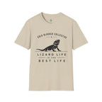 Lizard Life Tee — "Cold Blooded Collective" Bearded Dragon Graphic T-Shirt