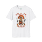 Toadally Spooky Shirt | Funny Halloween Toad Ghost Graphic Tee