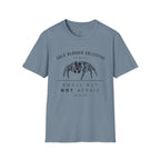 Jumping Spider T‑Shirt — "Cold Blooded Collective: Small But Not Afraid"
