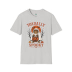 Toadally Spooky Shirt | Funny Halloween Toad Ghost Graphic Tee