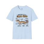 Chaos Gecko Anatomy T-Shirt — Funny Leopard Gecko Pet Owner Tee