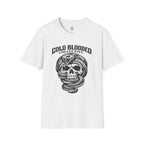 Cold Blooded Collective Skull & Snake T-Shirt — Edgy Gothic Graphic Tee
