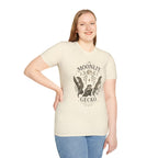 Moonlit Gecko T-Shirt — Celestial Gecko Graphic Tee