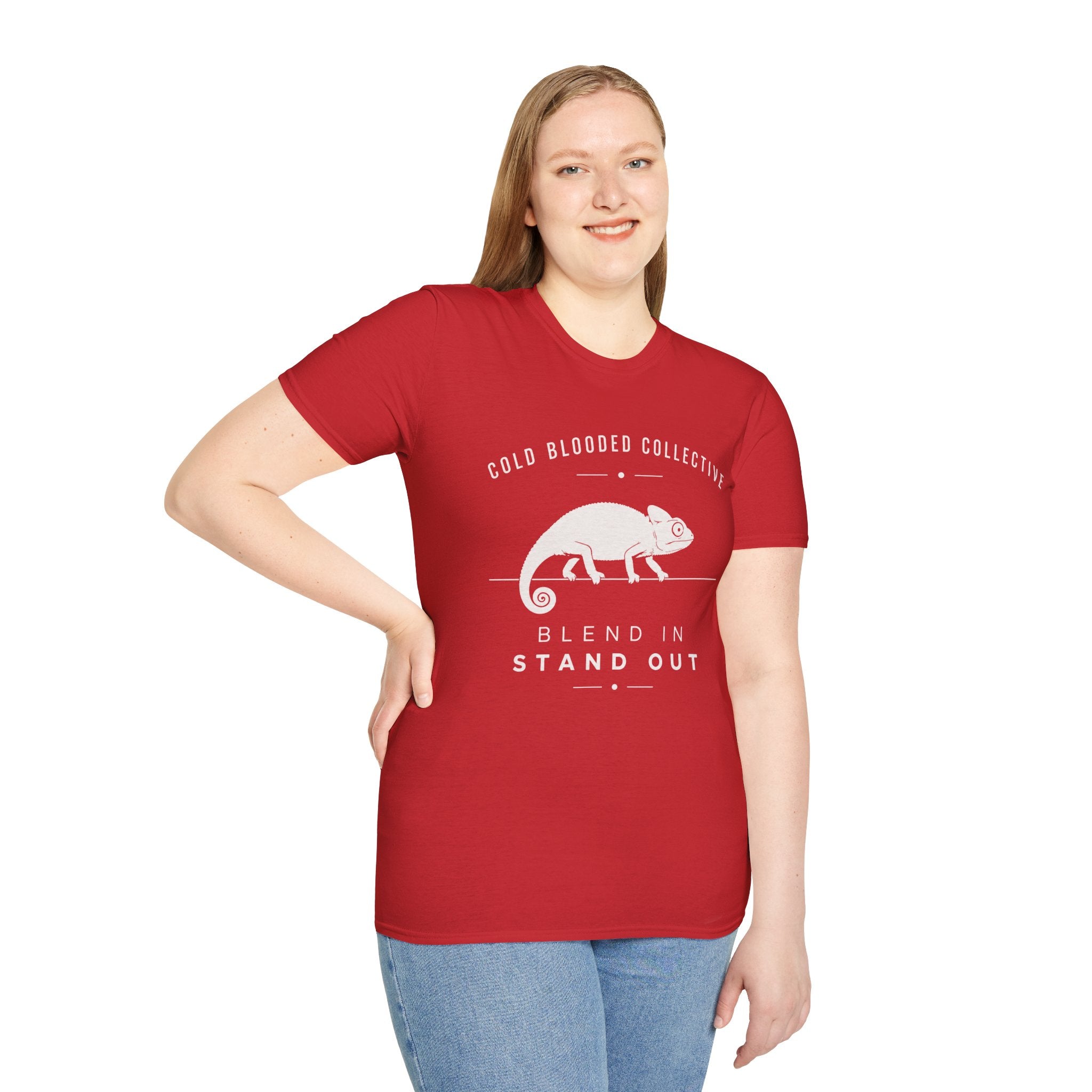 Chameleon 'Cold Blooded Collective' Graphic Tee — Blend In, Stand Out