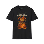 Pumpkin Bearded Dragon T-Shirt — Cute Fall Halloween Reptile Tee