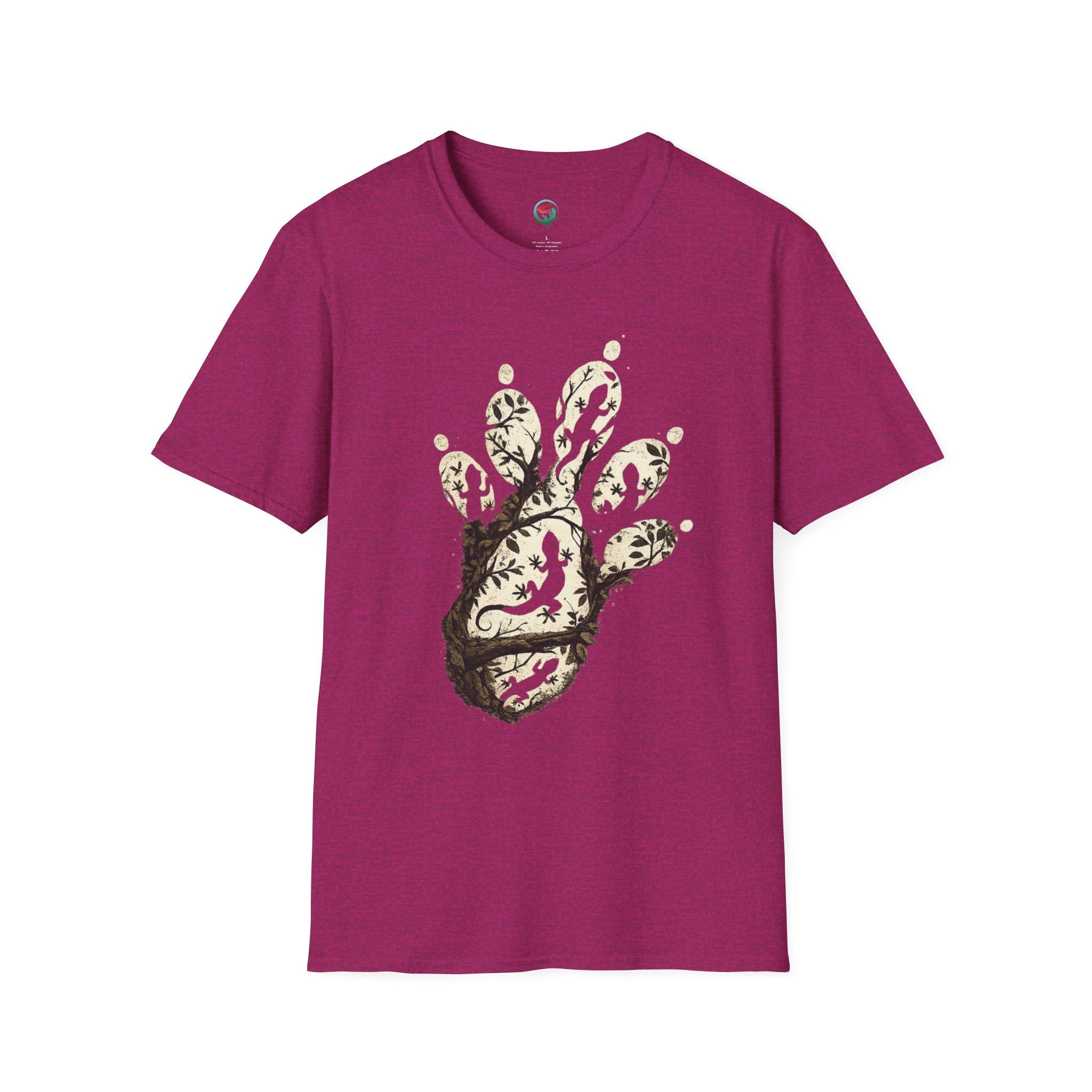 Gecko Foot Nature Graphic T-Shirt