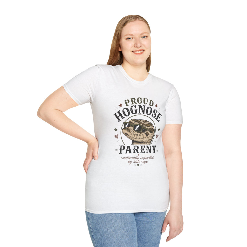 Hognose T-Shirt — "Proud Hognose Parent" Vintage Snake Lover Tee