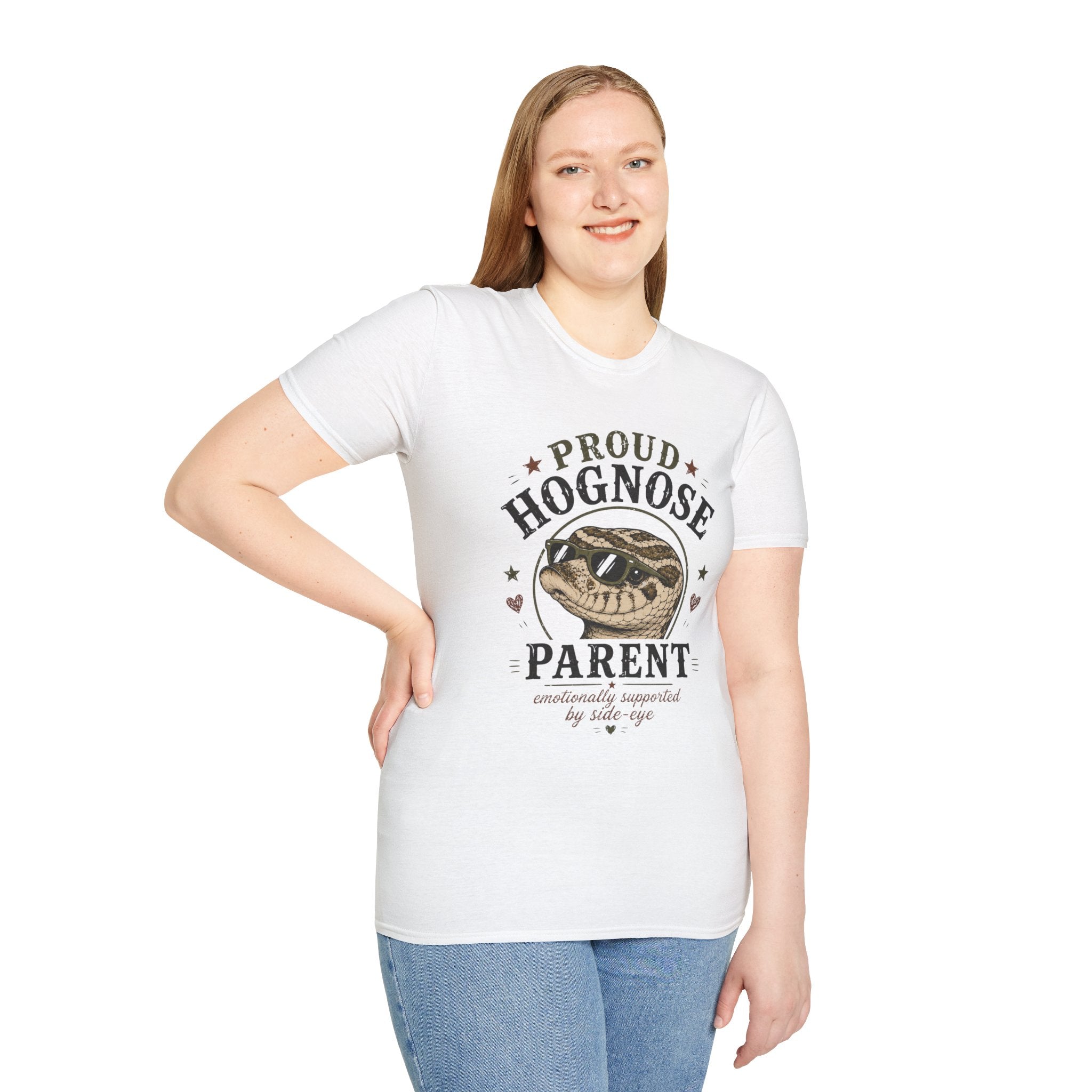 Hognose T-Shirt — "Proud Hognose Parent" Vintage Snake Lover Tee