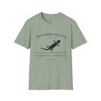 Gecko Over People Graphic T-Shirt — "Cold Blooded Collective" GeckoTee