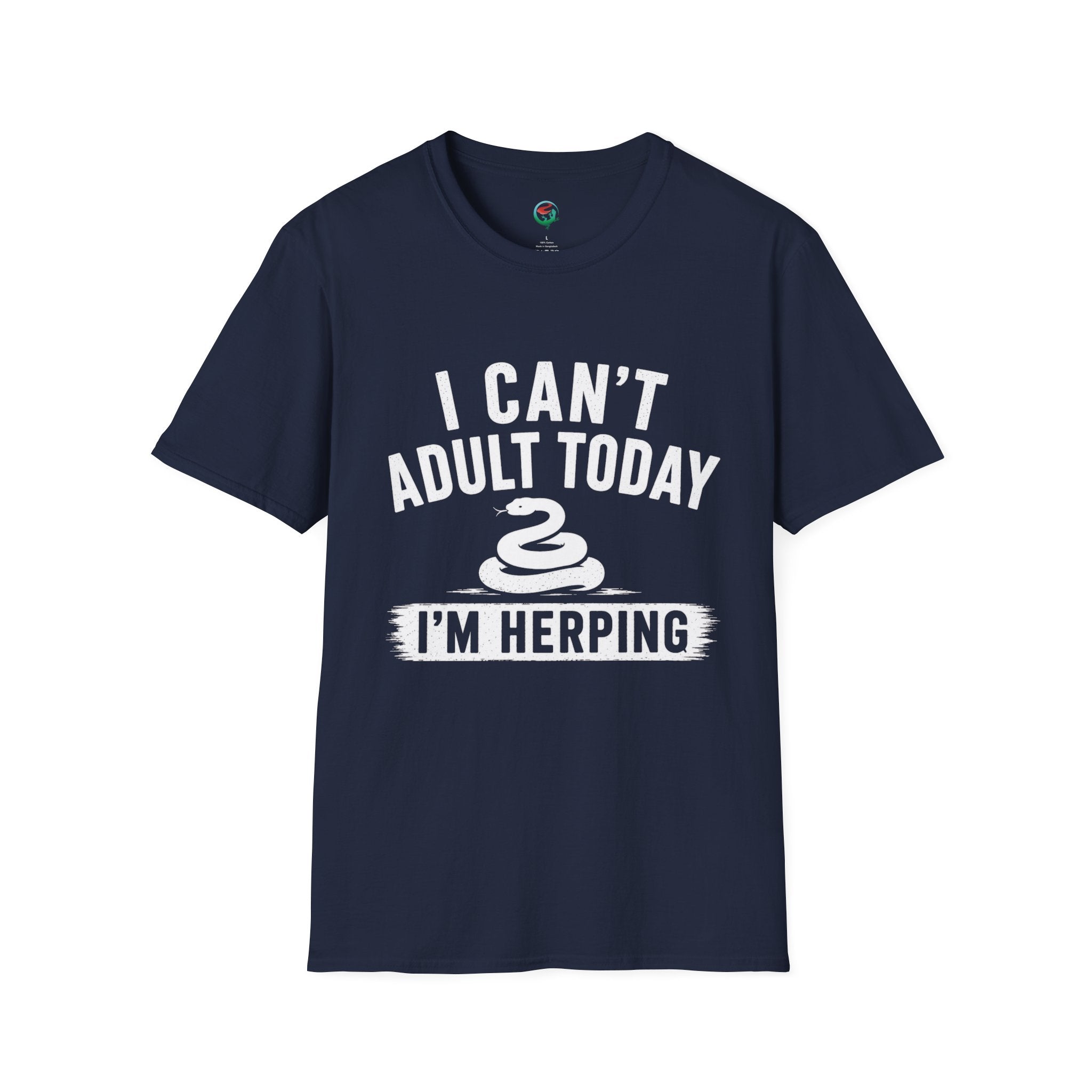 I Can't Adult Today I'm Herping Shirt | Funny Snake Herping Tee