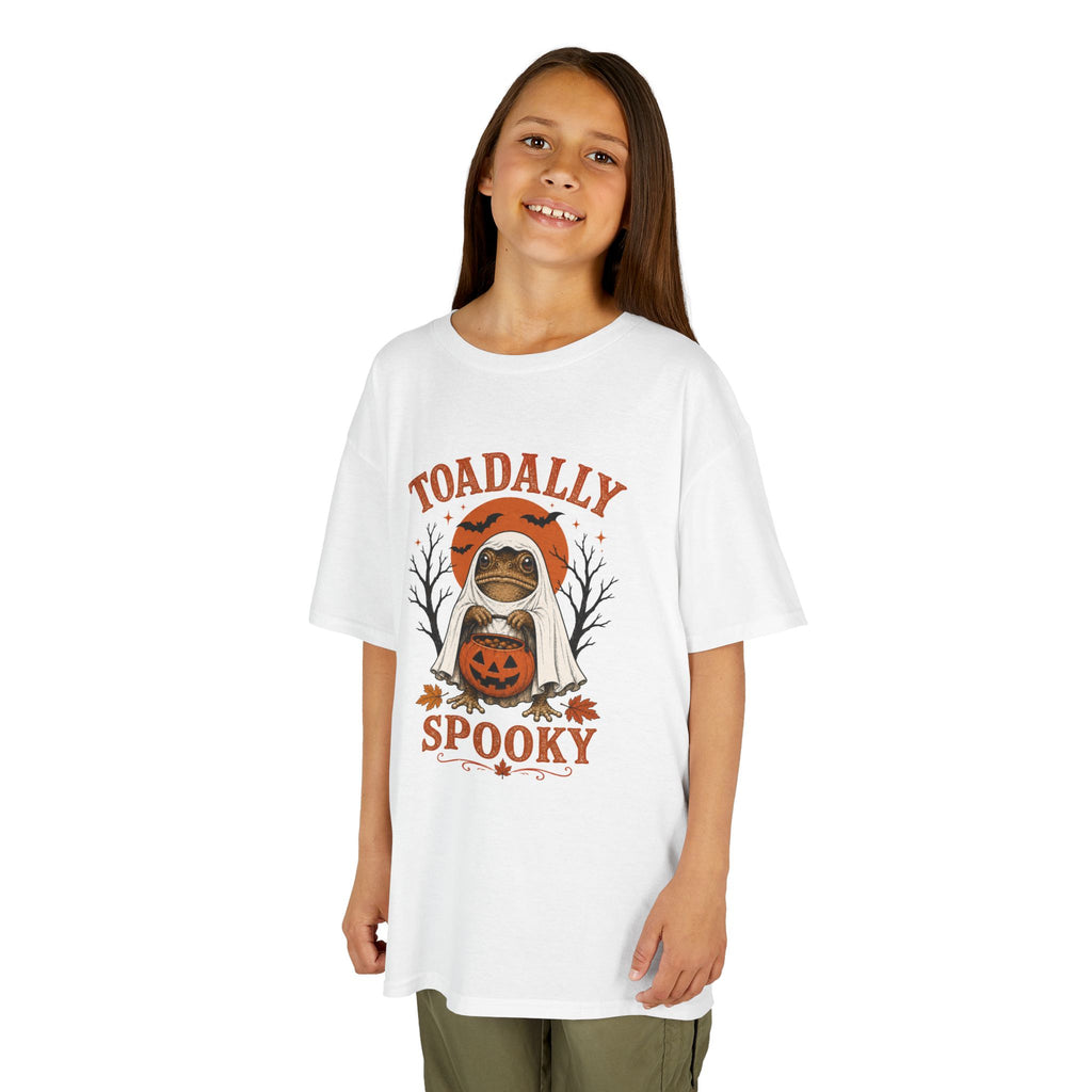 Kids T-Shirt — 'Toadally Spooky' Halloween Toad Costume Tee