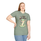 T-Shirt — Cute 'I Try My Best' Snake Graphic Tee